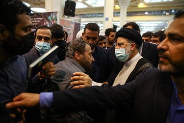 حضور آیت الله سیدابراهیم رئیسی، رئیس جمهور در دومین روز نمایشگاه هم افزایی مدیریت ایران