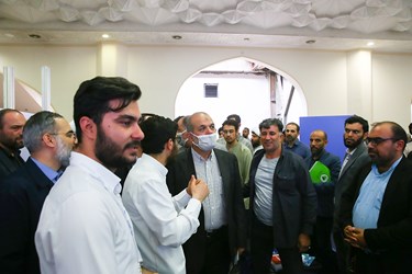حضور احمد وحیدی وزیر کشور درسومین روز نمایشگاه هم افزایی مدیریت ایران