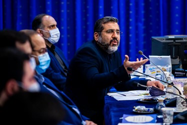 محمدمهدی اسماعیلی وزیر فرهنگ و ارشاد اسلامی در نشست اعضای ستاد احیای امر به معروف با رئیس جمهور 