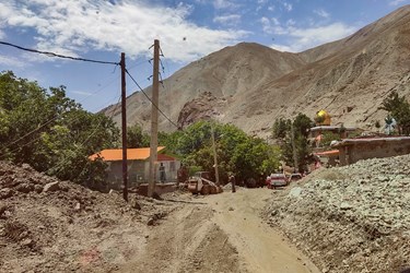 خسارات سیل در فیروزکوه
