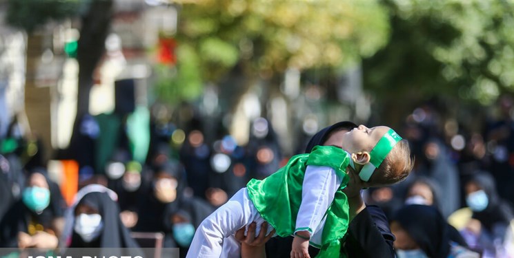 جزئیات مراسم شیرخوارگان حسینی اصفهان در گذر چهارباغ