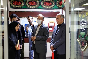 بازدید هاشم داداش پور رئیس سازمان امور دانشجویان از تحریریه خبرگزاری فارس 