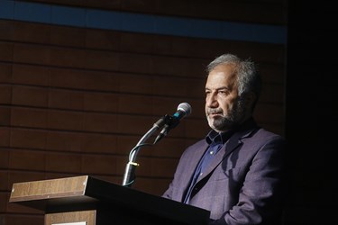 سخنرانی محمدمهدی عسگرپور مدیر عامل جدید خانه هنرمندان در مراسم تودیع مدیرعامل خانه هنرمندان 