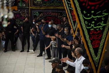 مراسم سینه‌زنی بوشهری در مسجد شیخ سعدون بوشهر