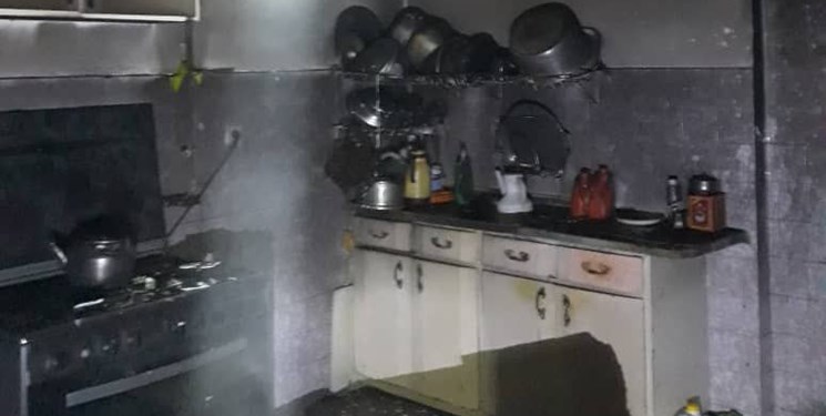 آتش سوزی خانه در مادوان ۵ نفر را روانه بیمارستان کرد