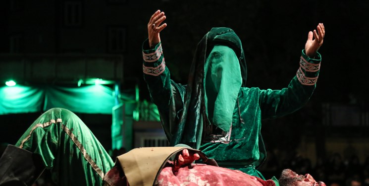 اجرای ده مجلس تعزیه حضرت سیدالشهدا در فضای باز فرهنگسرای نیاوران