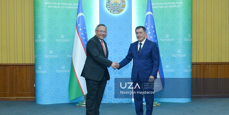 توسعه روابط محور گفت‌وگوی مقامات ازبکستان و سنگاپور