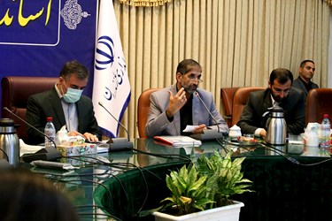 سخنرانی مدیرکل فرهنگ و ارشاد مازندران در نشست خبری استاندار مازندران به مناسبت هفته دولت
