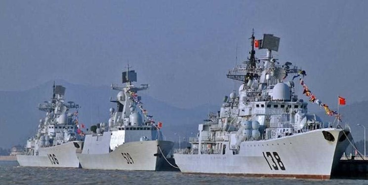گشتزنی 13 جنگنده و 4 کشتی نظامی چین اطراف تایوان
