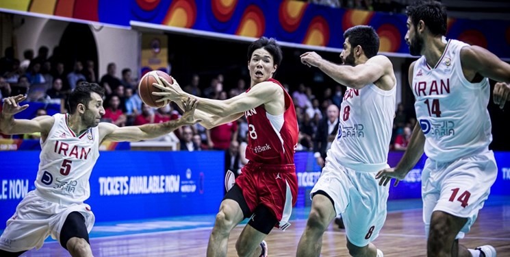 مربی بسکتبال ژاپن: با تمام برنامه‌هایی که داشتیم کنترل بازیکنان ایران سخت بود