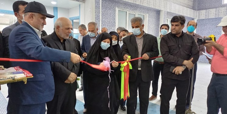 اولین استخر دانش‌آموزی استان بوشهر به بهره‌برداری رسید