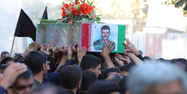 پیکر مطهر «شهید علیجانی» در شهر درچه تشییع و تدفین شد