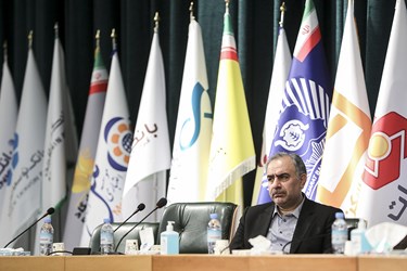 فرشاد حیدری رئیس موسسه عالی آموزش بانکداری ایران در همایش بانکداری اسلامی
