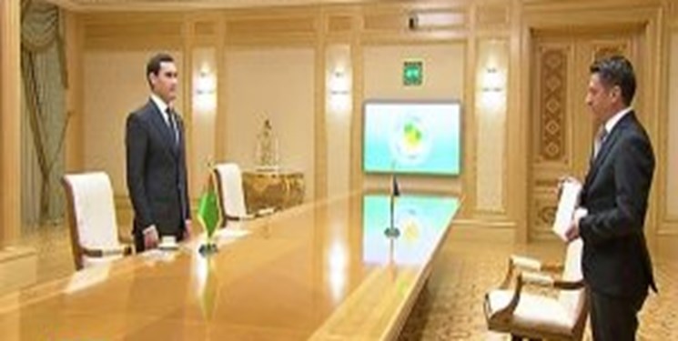 دیدار رئیس جمهور ترکمنستان و سفیر رومانی؛ توسعه روابط اقتصادی در دستور کار