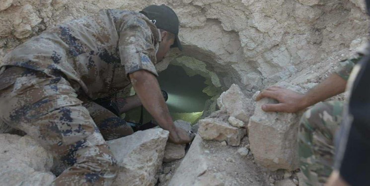 کشف یکی از مهم‌ترین مخفیگاه‌های داعش در شمال عراق+عکس