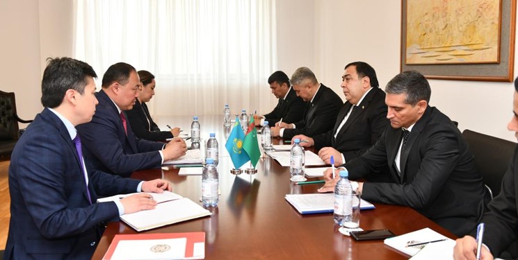 چشم انداز روابط محور دیدار مقامات قزاقستان و ترکمنستان