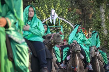 کاروان نمادین« اسرای کربلا» در کرمانشاه
