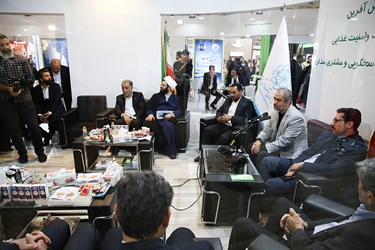 حضور ناصر فخاری رئیس سازمان اقتصادی کوثر در بیست و یکمین نمایشگاه بین المللی دام و طیور