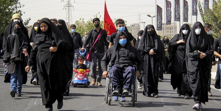 پیاده روی جاماندگان اربعین حسینی در بندرعباس برگزار می شود