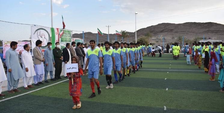 افتتاح مسابقات جام پرچم با شرکت ۶۵ تیم در مهرستان