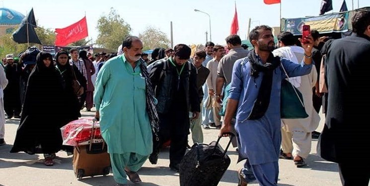 ورود بیش از ۶ هزار زائر پاکستانی از طریق پایانه مرزی میرجاوه