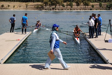 کاپ یک روئینگ آسیا در دریاچه ورزشگاه آزادی 