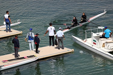 کاپ یک روئینگ آسیا در دریاچه ورزشگاه آزادی 