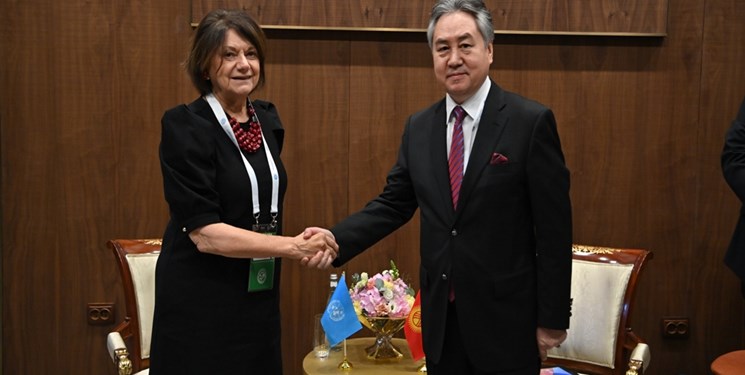 وزیر امور خارجه قرقیزستان با معاون دبیرکل سازمان ملل متحد دیدار کرد