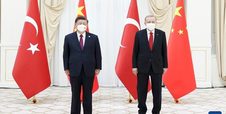 تاکید چین و ترکیه بر لزوم تقویت همکاری دوجانبه در حوزه‌های مختلف