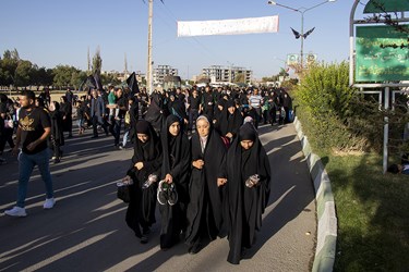 راهپیمایی جاماندگان اربعین در ارومیه
