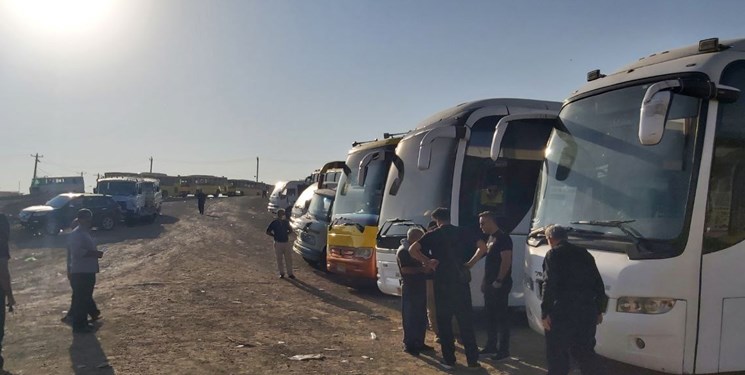 اعزام 45 دستگاه اتوبوس و پخت روزانه 20 هزار غذای گرم برای زائران در مرز مهران