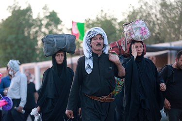 بازگشت زائران اربعین از مرز شلمچه