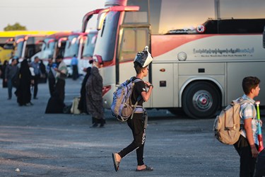 بازگشت زائران اربعین از مرز شلمچه