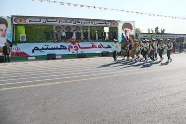 قدرت‌نمایی نیروهای مسلح در قم