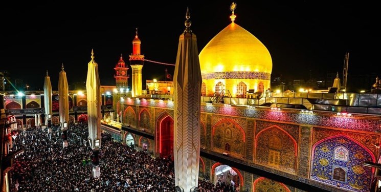 تصاویر| حضور6 و نیم میلیون زائر در نجف در سالروز وفات پیامبر اسلام