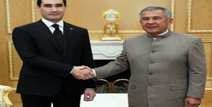 رایزنی رؤسای جمهور تاتارستان و ترکمنستان