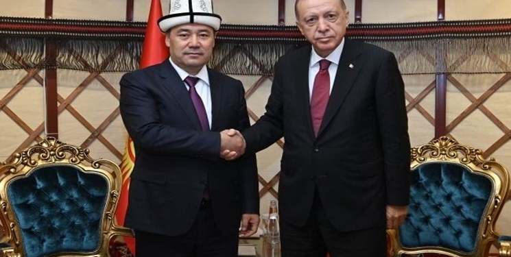 گسترش همکاری‌های دوجانبه محور دیدار روسای جمهور قرقیزستان  و ترکیه