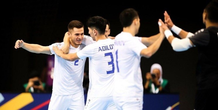 فوتسال جام ملت‌های آسیا| ازبکستان با بردن میزبان به نیمه نهایی رسید
