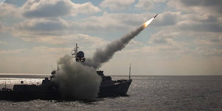 حملات موشکی روسیه به اوکراین از دریای خزر و سیاه صورت گرفت
