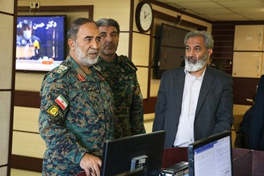 بازدید سردار حسن کرمی فرمانده یگان ویژه از خبرگزاری فارس