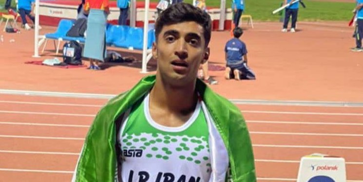 سجاد آقایی در دو ۴۰۰ مترقهرمانی نوجوانان آسیا طلا گرفت