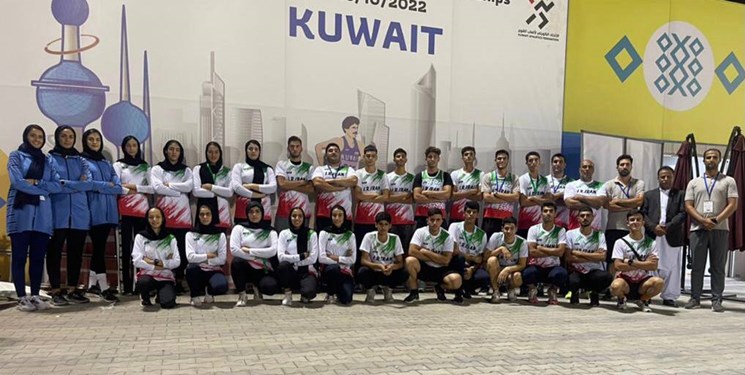 پایان کار نوجوانان ایرانی با ۱۳ مدال رنگارنگ/ تاریخ سازی دو و میدانی کاران ایرانی در کویت