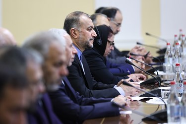 دیدار حسین امیرعبداللهیان وزیرخارجه با آلن سیمونیان رئیس مجلس ملی جمهوری ارمنستان 