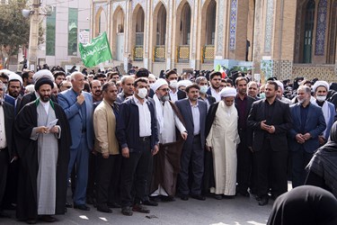 راهپیمایی مردم کرمانشاه در محکومیت آشوب و ترور