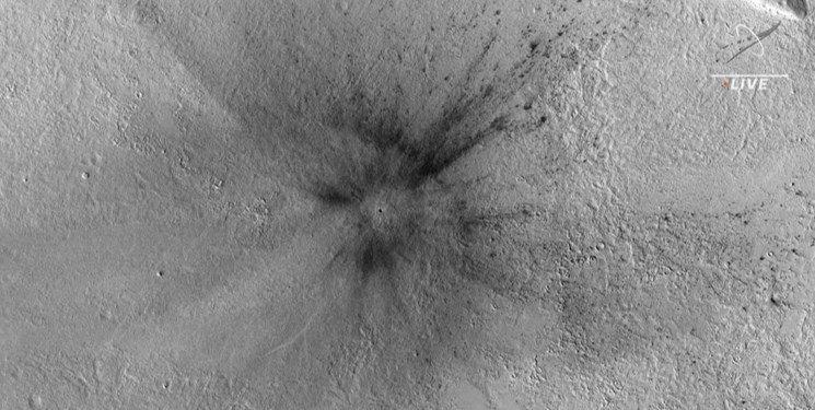 بزرگترین برخورد شهاب سنگ به مریخ شناسایی شد