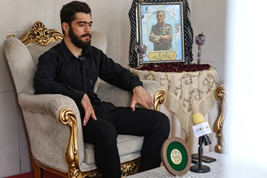 دیدار با خانواده شهید مدافع امنیت «حسین تقی‌پور»