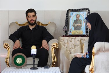 دیدار با خانواده شهید مدافع امنیت «حسین تقی‌پور»