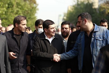 محمد مخبر حضور معاون اول رئیس جمهور در راهپیمایی مردم تهران در محکومیت حمله تروریستی شیراز