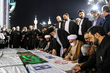 تشییع پیکر «شهیدان شاهچراغ» در مشهد