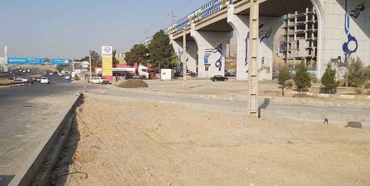 اجرای اصلاح هندسی تقاطع آزاد راه تهران ـ کرج